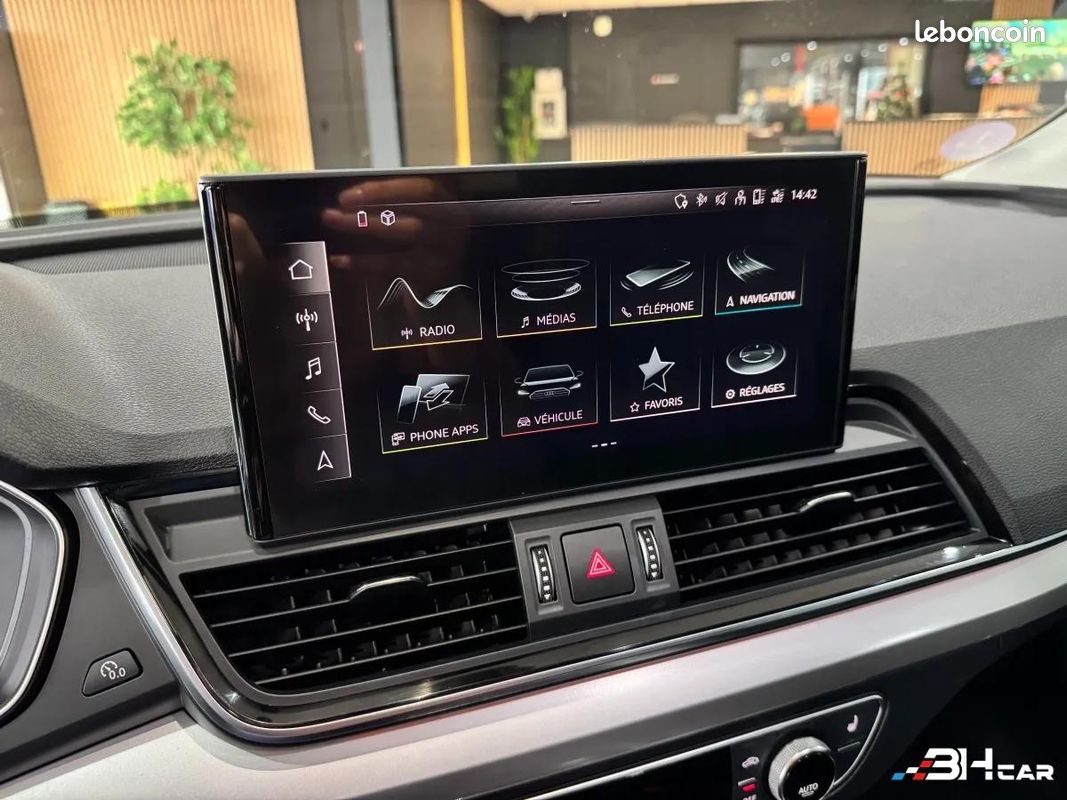 Audi Q5 🚀 50 TFSI E 299 CH S-LINE QUATTRO HYBRIDE RECHARGEABLE PHEV ATTELAGE GARANTIE 1 AN SLINE (image 17)