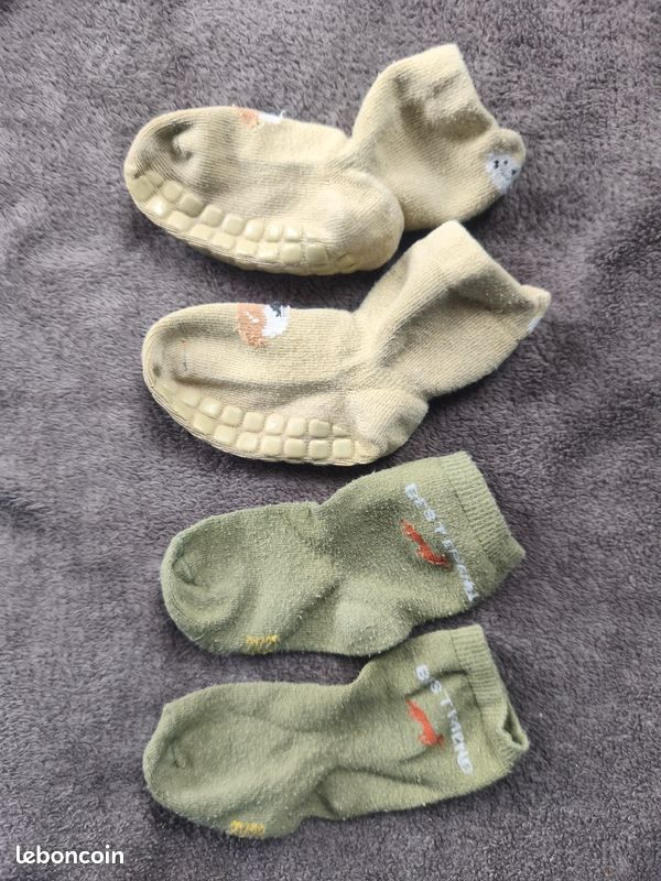 Chausette 21/23 deux paires 2 (image 1)