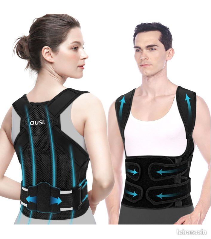 Ceinture Correction Posture Dos Correcteur Posture Dos Femme Homme