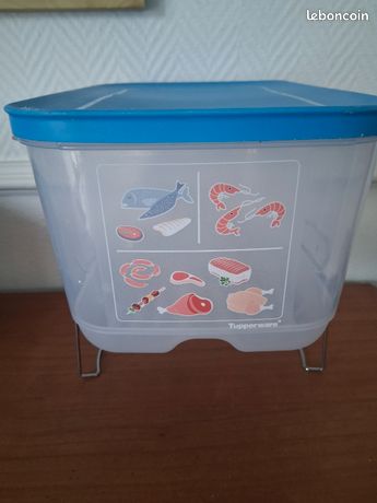 Lot Boîtes Ventilofrais Tupperware - Dimensions 26,5x18x18 Cm - Occasion