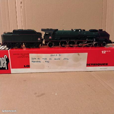 Locomotive Vapeur Ho Jouef Locos Vapeur « 241 P » Réf 8260 Vannes 56000