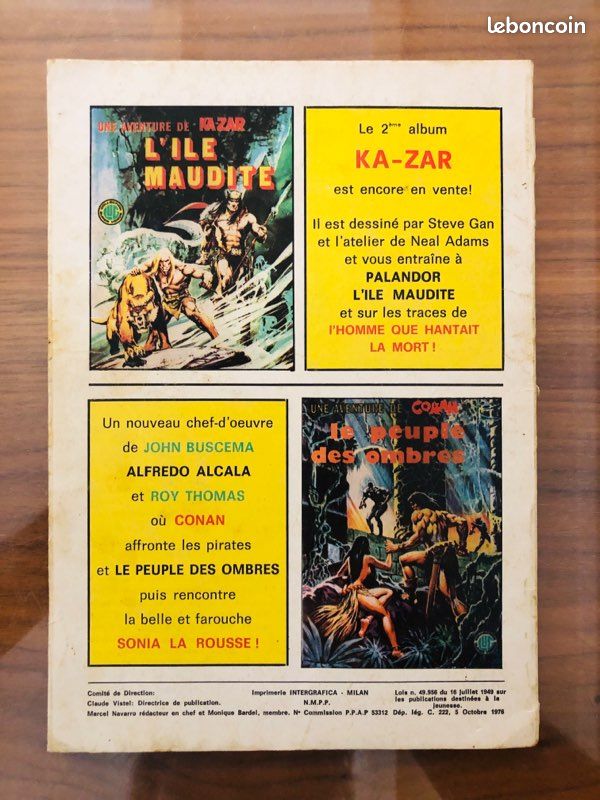 Comics Strange 82 1976 éditions Lug (image 3)