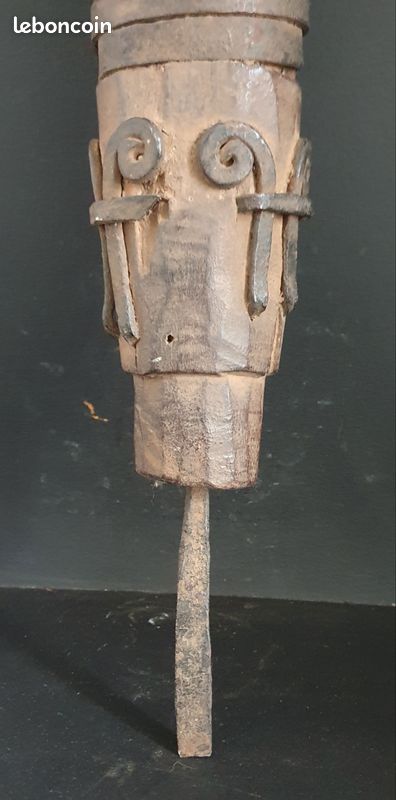 Statue art africain_peuple Objet de culte Ofo du peuple Ibo du Nigéria (image 6)