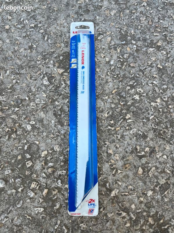 Lame de scie sabre marque Lenox (image 1)
