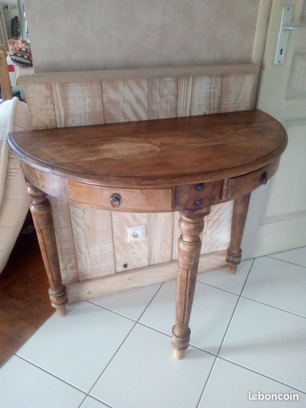 Table demi lune (image 1)