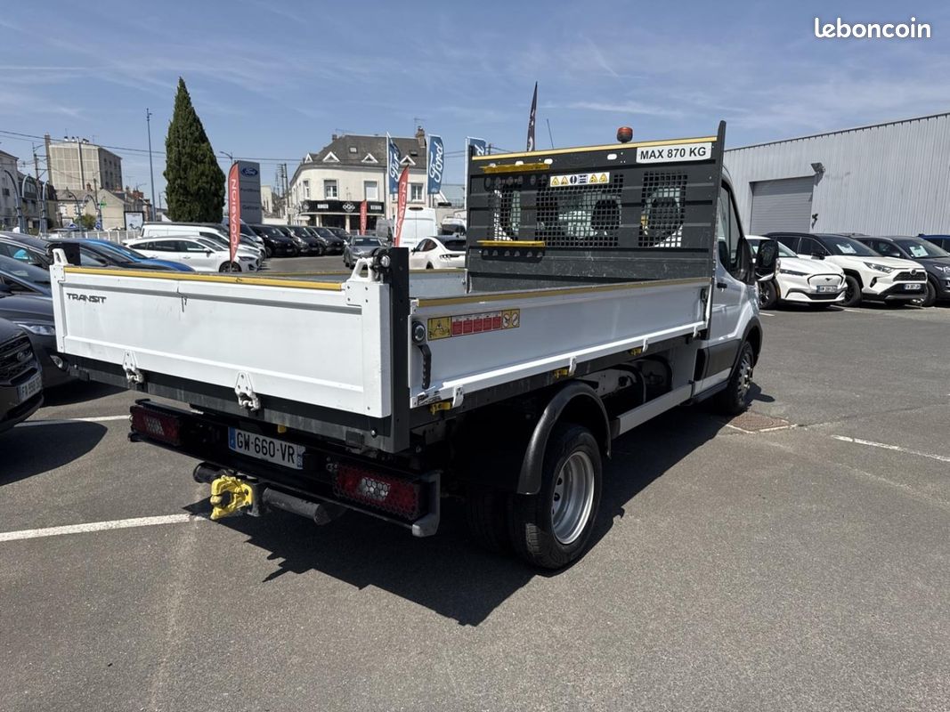 Ford Transit 2T CCb P350 L2 2.0 EcoBlue 165ch HD RJ Trend BENNE (image 5)