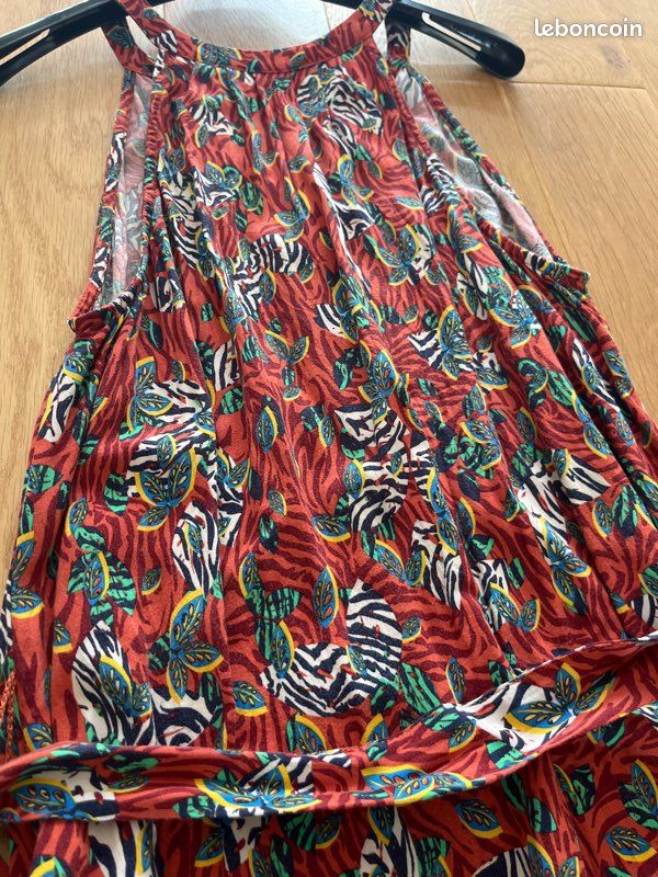 Robe femme motif wax T40 (image 7)
