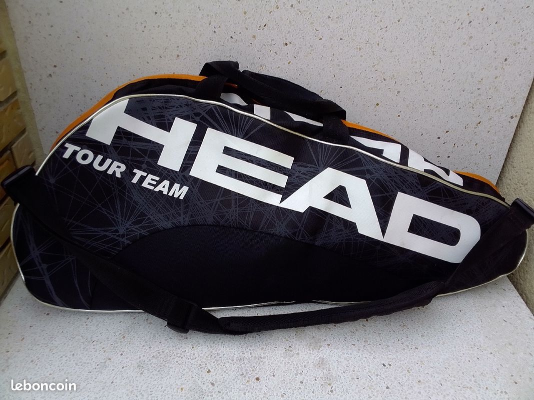Raquette Tennis Head (avec 7 balles) + Raquette Badminton Babolar (avec 9 volants) + Sac Rangement (image 9)