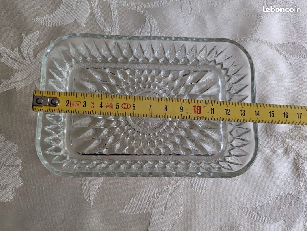 Vide poche en verre soufflé par Mdina Malte