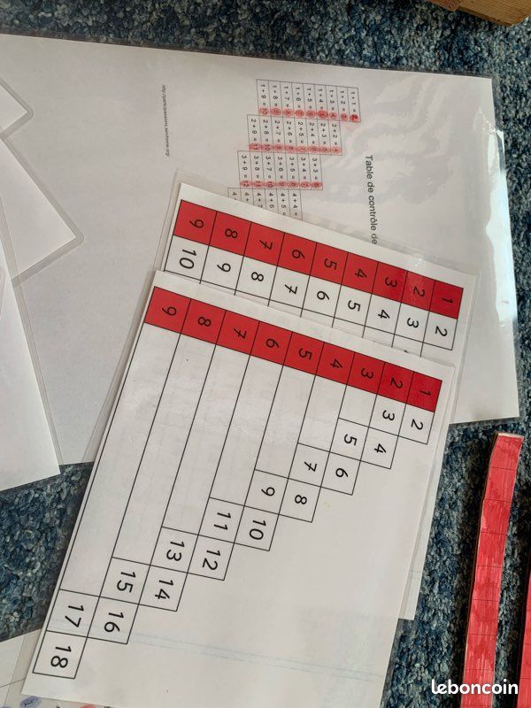 Lot Matériel Montessori Calcul (image 14)