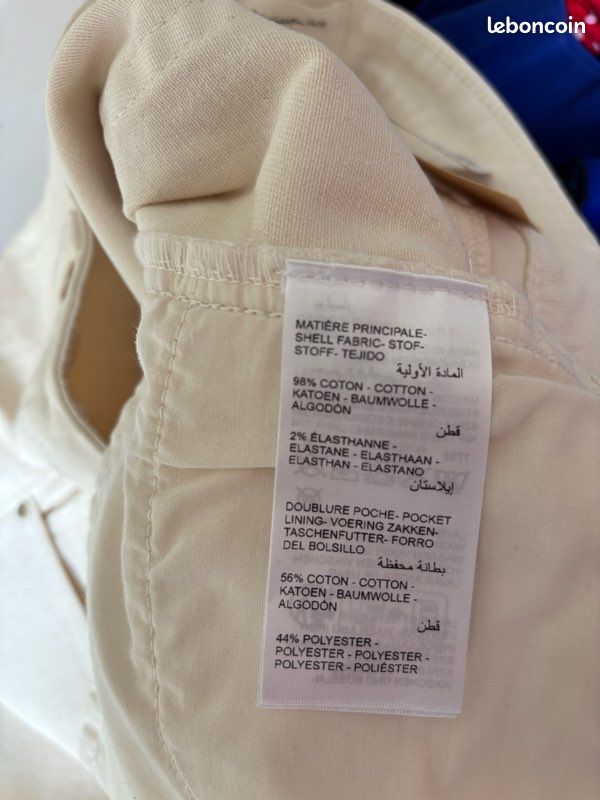 Short beige en jean Maison 123 (image 9)