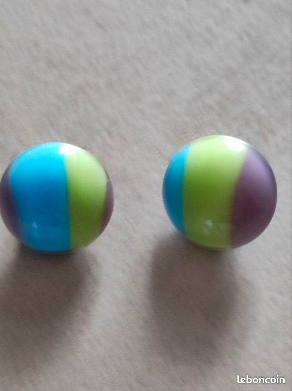 Collier et boucles d'oreilles Vintage (image 5)