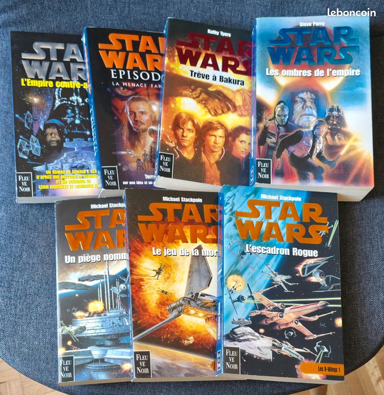 Lot de 7 livres star wars (image 1)