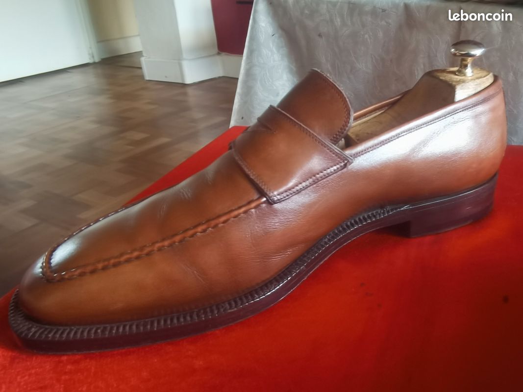 Chaussure mocassins Enzo Bonafé 44 Fr Bon état (image 2)