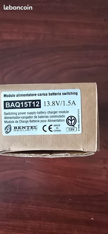 Alimentation BENTEL BAQ15T12 (image 3)