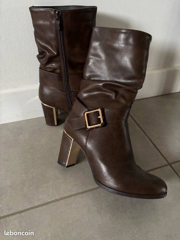 Jolie paire de 1/2 bottes Mariamare (image 3)