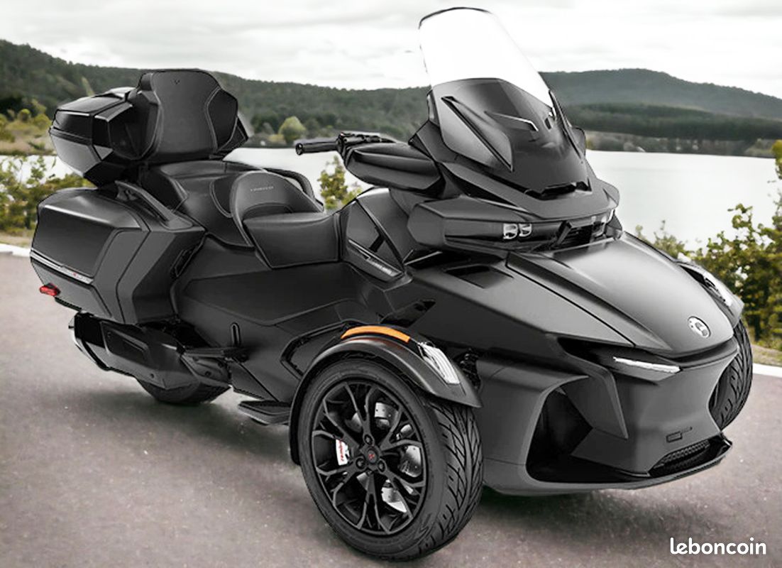 Can Am Spyder Rt Limited Noir Carbon – Neuf - Motos