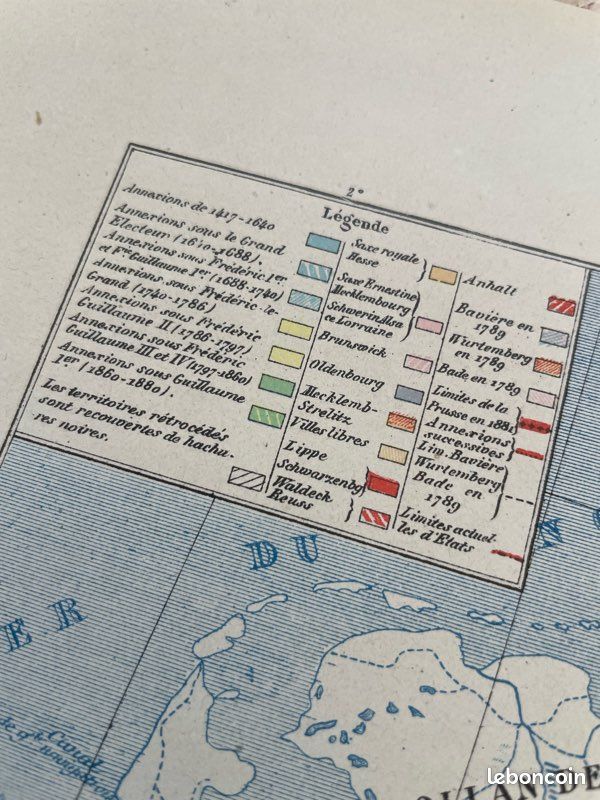 Carte Ancienne De Prusse 1635 - Reproduction - Décoration Murale Vintage