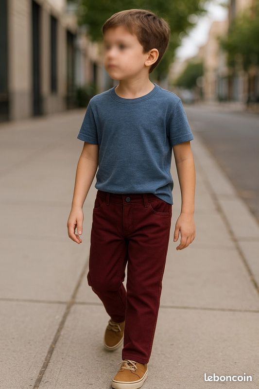 Pantalon Ikks Enfant Garcon IKKS Pantalon Rouge 14 Ans Vêtements Bébé