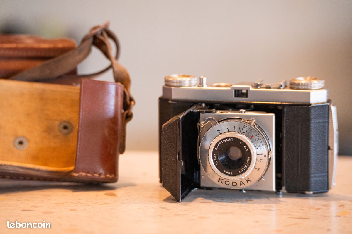 Appareil Photo Ancien KODAK Retinette - Années 60 - Format 35mm Manuel - Occasion Fonctionnel