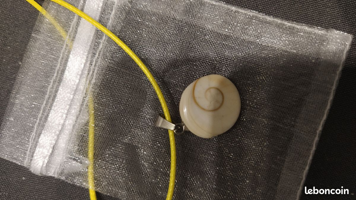 Collier oeil de sainte Lucie et boucle oreille (image 1)