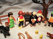 PLAYMOBIL 3627 6464 Femme Avec Luth Dame Festin Medieval Taverne Fete
