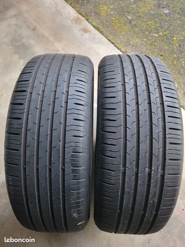 2 pneus continental 195/55/r16 (image 2)