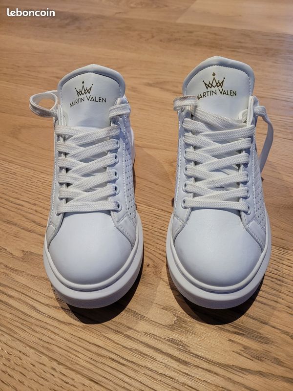 Chaussures Baskets MARTIN VALEN blanches Taille 37 (EU) Chaussures