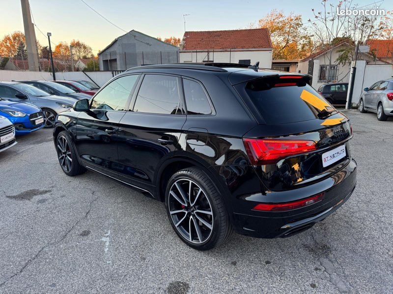 Audi Q5 2.0 E-Hybrid 367 ch Quattro S-Line S-Tronic 7 entretien Audi toit ouvrant, gps, cuir, caméra 360, Apple CarPlay garantie Audi (image 2)