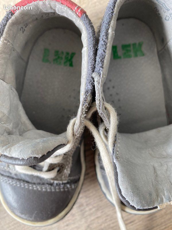 Chaussures de marche bébé garçon taille 22 marque LEK (image 6)