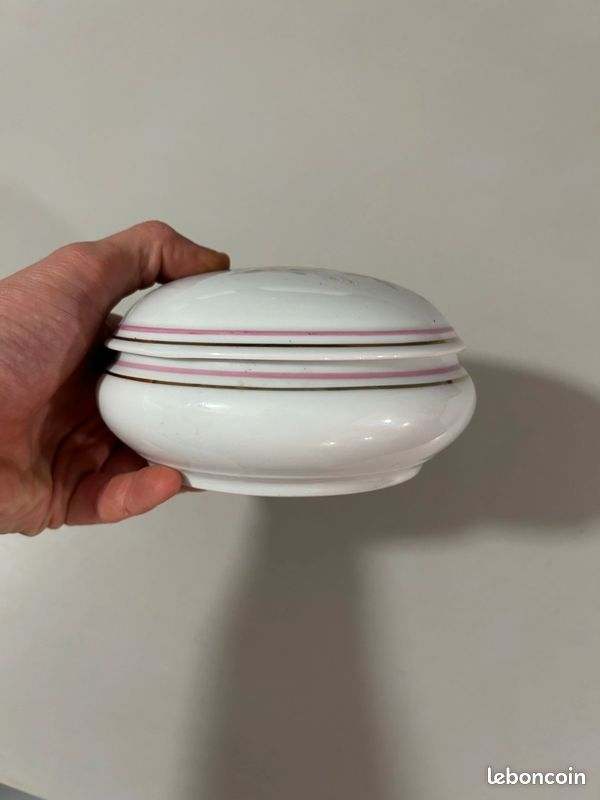 Bonbonnière porcelaine de Limoges vintage (image 3)