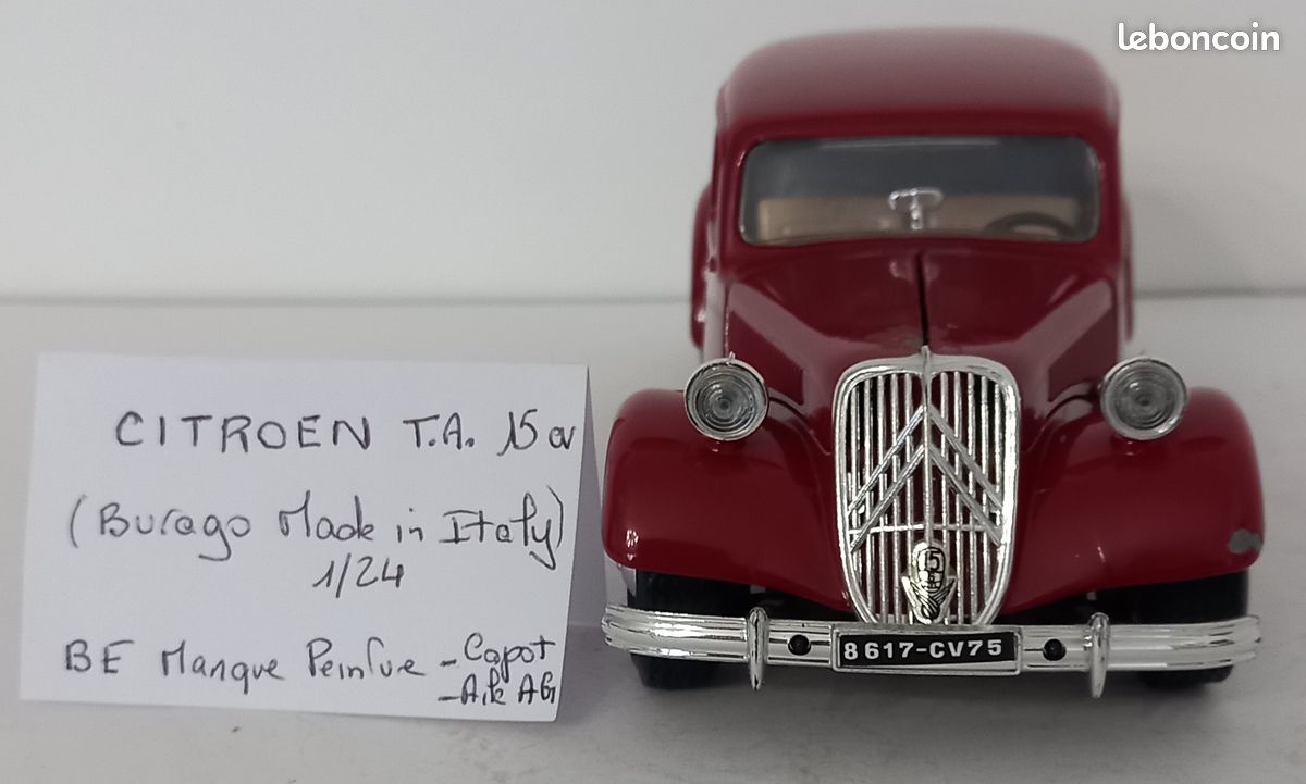 1:18 Bburago Ferrari GTO 1962 (Gebraucht) in Langendorf für CHF 16