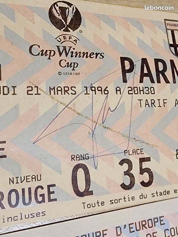 LOT DE 20 billets PSG saison 1995/96 – Collection rare supporter Paris SG EUR 49,90 - FR