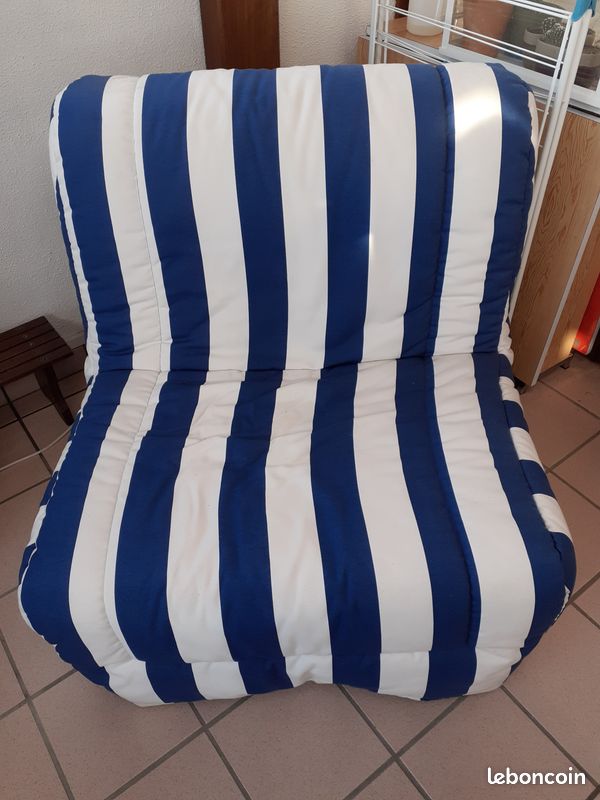 2Fauteuil lit a une place et sur roulette (image 1)