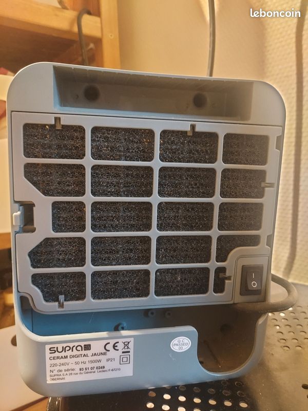 Radiateur soufflant Supra (image 2)