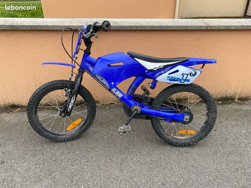 Motocross Velo 16 Pouces Moto Vélo Enfant Velo Moto Cross 16