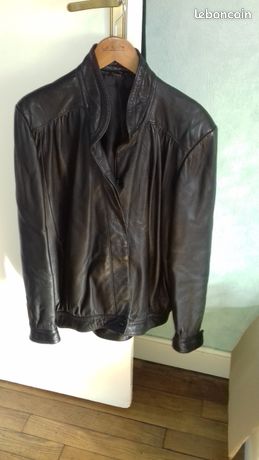Blouson femme en cuir - Taille 40/42