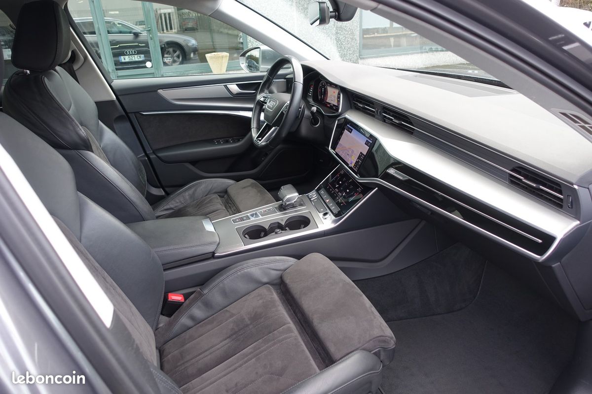 A6 Avant 35 Tdi Mhev S-Tronic 163ch 102600kms Virtual cockpit/Cuir sport élec chauffant/Grd Gps Europe/Caméra 3D/Accès confort/Carplay/Attelage/1*Main/Gtie 12 mois (image 5)