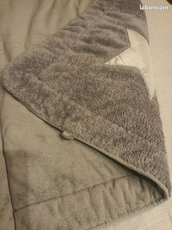 Bemini tapis de parc et de jeux pady softy et terry -gris (image 5)