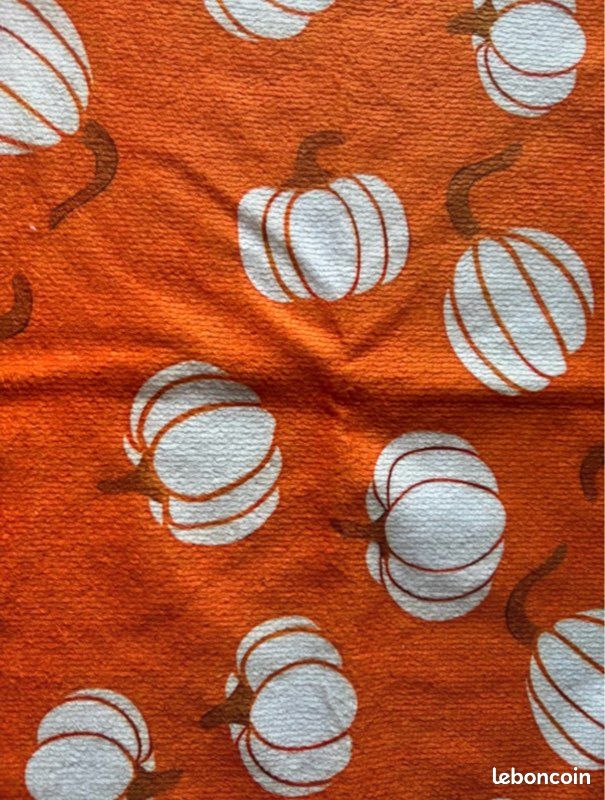 Serviette/torchon citrouille (image 3)
