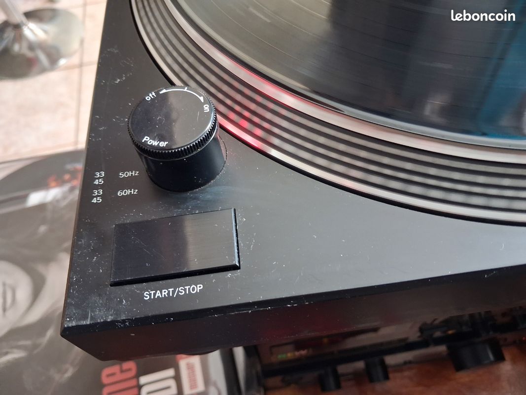 2 Platines Vinyles GemSound SL-1200 - Occasion Bon état - Vendues à L'unité Ou Par Lot