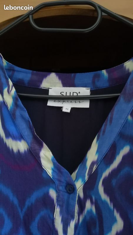 Robe bleue Sud Express été 2026 (image 2)