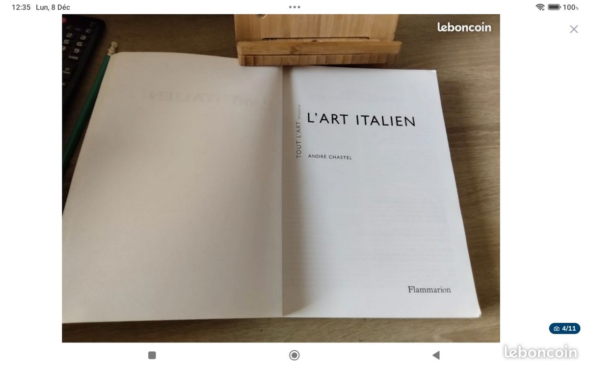 L'art Italien. André Chastel, Edition Flammarion. 1998 (image 4)