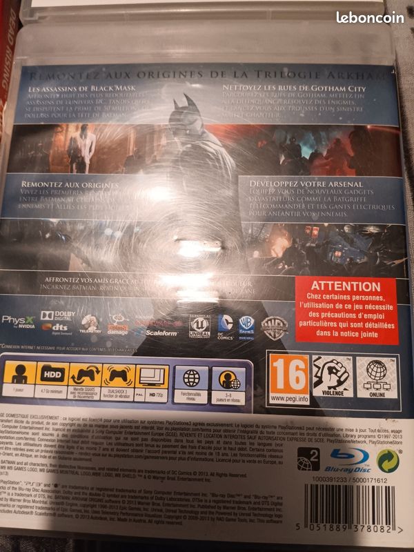 Je vend mon jeux ps3 (image 1)