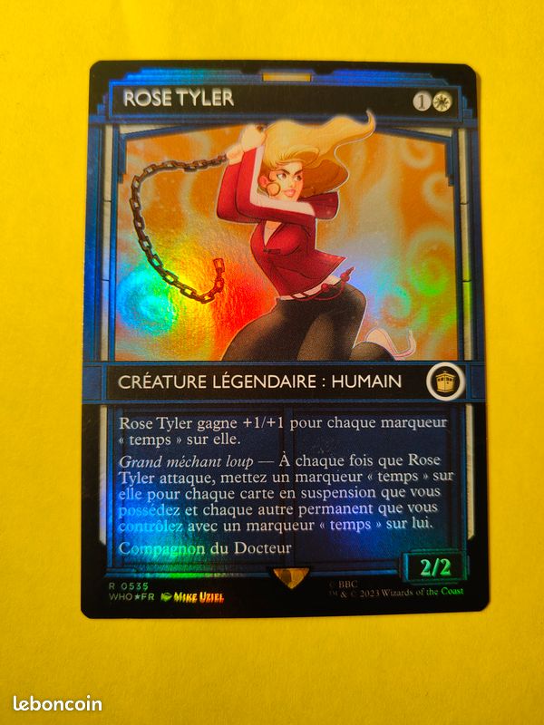 rose tyler mtg card MTG Dr. Who - ROSE TYLER - Showcase - Rare NM/M WHO