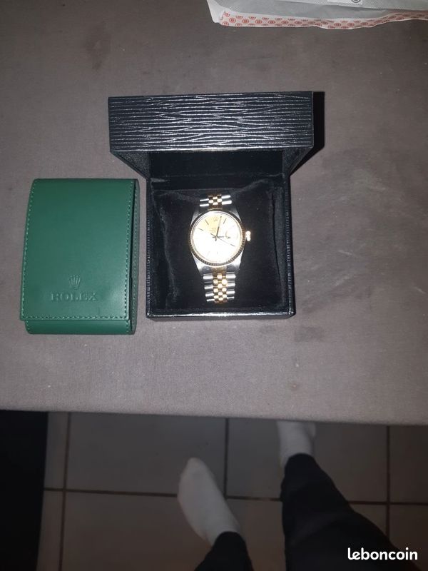 ROLEX Datejust Or 18K et acier - 1982 (image 8)