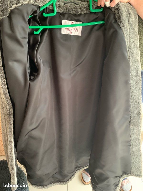 Manteau long Fourrure synthétique (image 5)