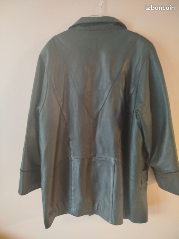 Manteau Cuir Femme (image 2)