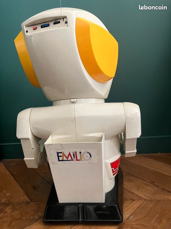 Robot Emilio vintage télécommandé - Décoration