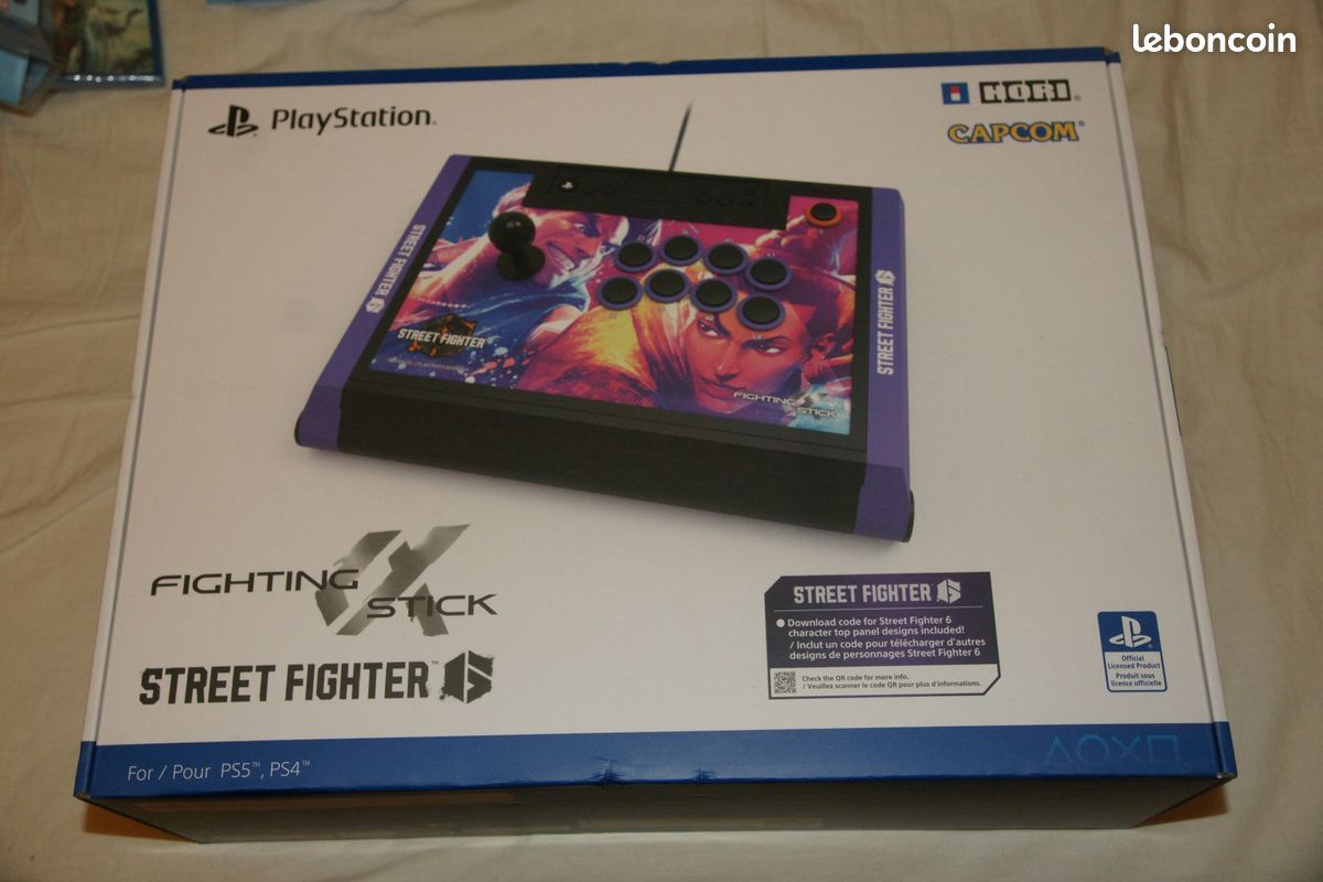 HORI ARCADE STICK street fighter 6 NEUF ps4-ps5 (image 1)
